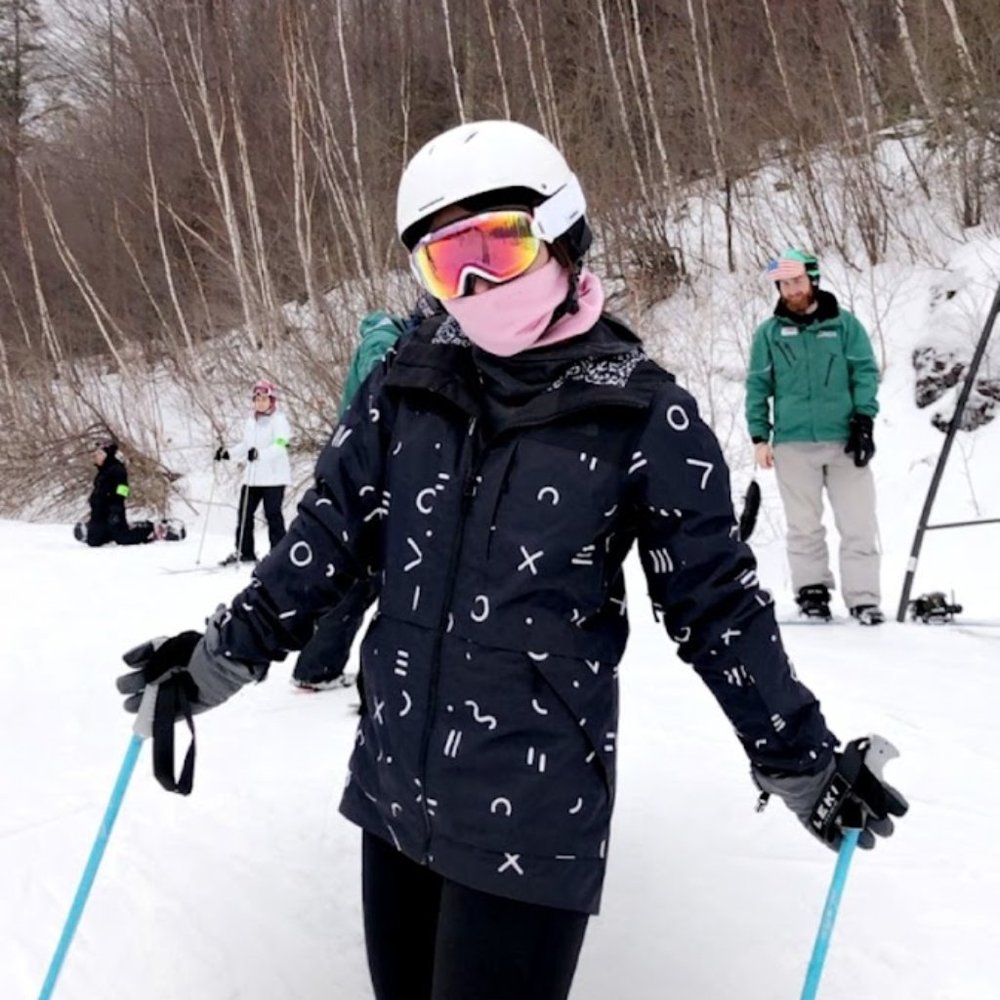 North Face Morse Code Ski Jacket Women's